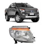 Farol Ford Ranger Cromado