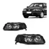 Farol Gol Saveiro Parati G3 Mascara Negra Tuning Foco Duplo