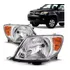 Farol Hilux Toyota 2005 2006 2007 2008 Cromado Pisca Âmbar