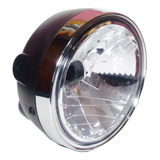 Farol Honda Cg 125 Fan 2009 2010 2011 2012 2013 Aro Cromado