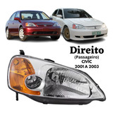 Farol Honda Civic 2001