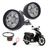 Farol Led Auxiliar Moto