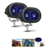 Farol Led Azul 20w