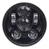 Farol Led Para Harley Davidson Sportster Preteado Ou Preto