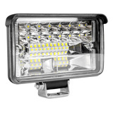 Farol Milha 108w Led 4'' Duas Fase Troller Jeep Caminhão 4x4