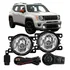 Farol Milha Renegade 2018 A 2021 Pcd Sem Grade Bt Original