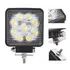 Farol Milha Super Led Off Road Jeep 12v Redondo Ou Quadrado
