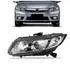 Farol Para Honda Civic 2012 2013 2014 2015 Manual
