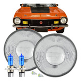 Farol Sealed Bean 180mm Ford Maverick 1974 75 À 79 + Lampada