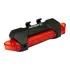 Farol Sinalizador Traseiro 5 Leds Recarregável Usb Cor Preto/vermelho
