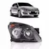 Farol Vectra Gt Gtx 2009 2010 2011 2012 Mascara Negra Direit