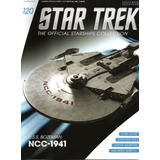 Fascículo Em Inglês Nº 120 + Brinde Nave Miniatura Star Trek Uss Bozeman Ncc-1941 - Editora Eaglemoss - Capa Mole - Bonellihq Mar24