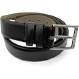 Fasolo  T136143751T100  Cinto Masculino Social De Legítimo Fivela De Metal Tam 100  Cor Preto  Couro