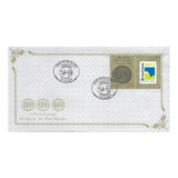 Fdc Com Cbc Selo 3291 Olho De Boi 90 Réis Brasiliana 2013