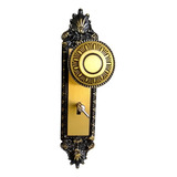 Fechadura Colonial Porta De Madeira Interna Espelho Bola