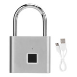 Fechadura De Carregamento Usb Cadeado De Impressão Digital I