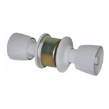 Fechadura De Divisória Branca 90mm Gold Cor Branco