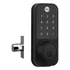 Fechadura Digital De Embutir Ydd 120 Externa Preta Yale