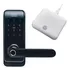 Fechadura Digital Sl205 Wifi Biometria Alexa Aplicativo Combo Hub