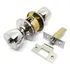 Fechadura Divisória Cilindrica Tubular 90mm Gold Cromada Cor Cromado
