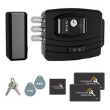 Fechadura Eletronica Preta Agl