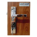Fechadura Lockwell Quadra Cromada