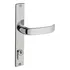 Fechadura Porta Alumínio Pado 661-22 Cromada Cilindro 74mm