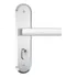 Fechadura Stam 1801/35 Espelho Inox Cromada Externa Cilindro