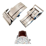 Fecho Deployant Para Breitling 20mm Aço Premium Cor Prata