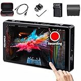 Feelworld Cut6s+np-f970 Battery+charger+6'' Monitor Case 6 Inch Sdi/hdmi Portable Video Recording Monitor Camera Dslr Usb2.0, 1920x1080 Full Hd Screen, Touch Screen Waveform Hdr Hdmi Loop Out Lut 4k