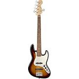 Fender Player 5 Cordas Jazz Bass, 3 Cores Sunburst, Pau Ferro Fingerboard