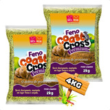 Feno Super Premium Cheiroso Para Coelhos Porquinhos Hamster
