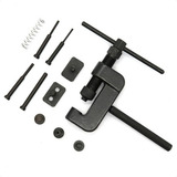 Ferramenta Chave Removedor Extrator Saca Rebite Pino Comando Retentor Power Link Elo Cb 150 300 35 A 630 Corrente Universal Moto Kawasaki Yamaha Ninja 400 600 650 Honda Biz Shineray Bike Pedal Pulse