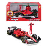 Ferrari F1 Sf23 C/ Boneco Leclerc #16 F1 2023 1/24 - Bburago