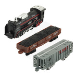Ferrorama Com Locomotiva Trilho E Vagões De Carga Bbr Toys