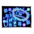 Festa Neon Quadro Decorativo Tela Personalizável Rgb Party