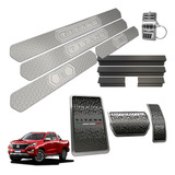 Fiat Titano 2024 Soleira Bs + Pedaleira + Descanso Inox