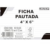 Ficha Pautada 4X6 152