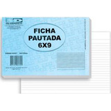 Ficha Pautada 6x9 Com