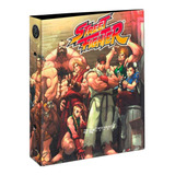 Fichario Arte Street Fighter 4 Pocket Binder 10 Folhas Max 