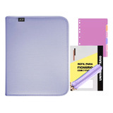 Fichario Colegial Caderno Folhas