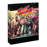 Fichario Street Fighter Oficial 9 Pocket 3 Argolas Magic Ygo