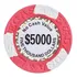 Fichas 14 Gramas Clay Lote C 25 Modelo Las Vegas Nevada 5000