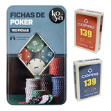 Fichas Poker Numeradas 100