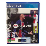 Fifa 21 Playstation 4 Jogo Ps4 Original Mídia Física Futebol