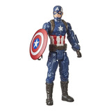 Figura De Acción Capitão América Avengers: Endgame E3919 De Hasbro Titan Hero Series