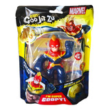 Figura Marvel Heroes Of Goo Jit Zu Capitao Marvel Sunny 2234