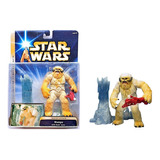 Figura Star Wars Hoth Attack Wampa + Caverna De Gelo - Raro