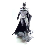 Figurine Dc Super Hero Collection Mega Batman Preto E Branco