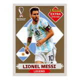 Figurinha Lionel Messi Ouro